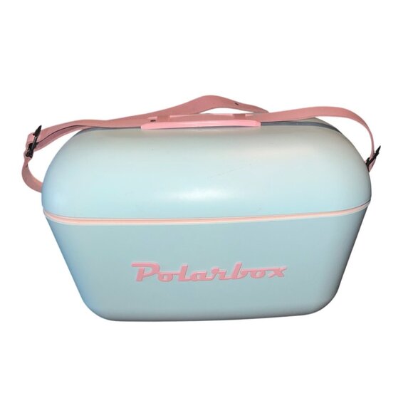 Polarbox Retro Style Insulated Cooler With Adjustable Strap & Handle - Picture 1 of 10